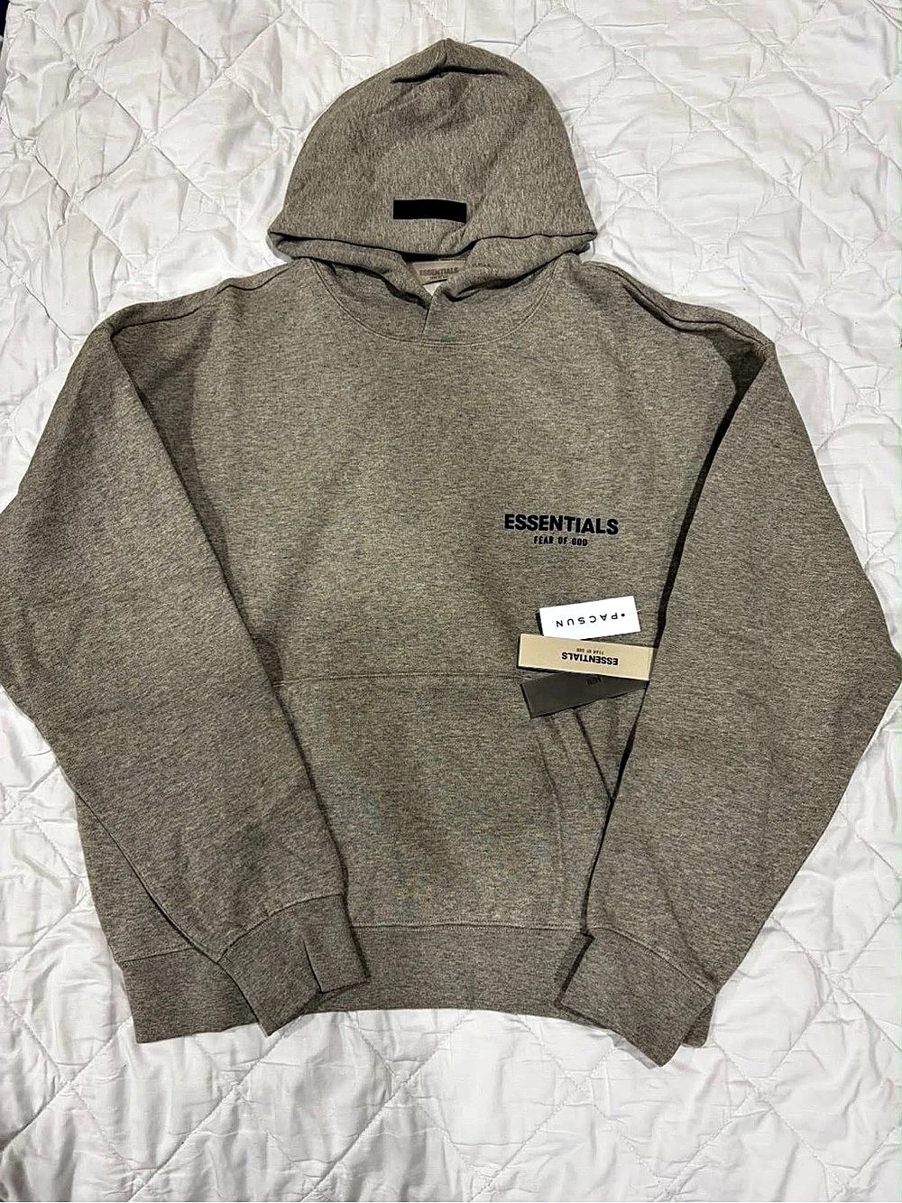 Essentials Fear of God hoodie in Gray Size Medium NWT